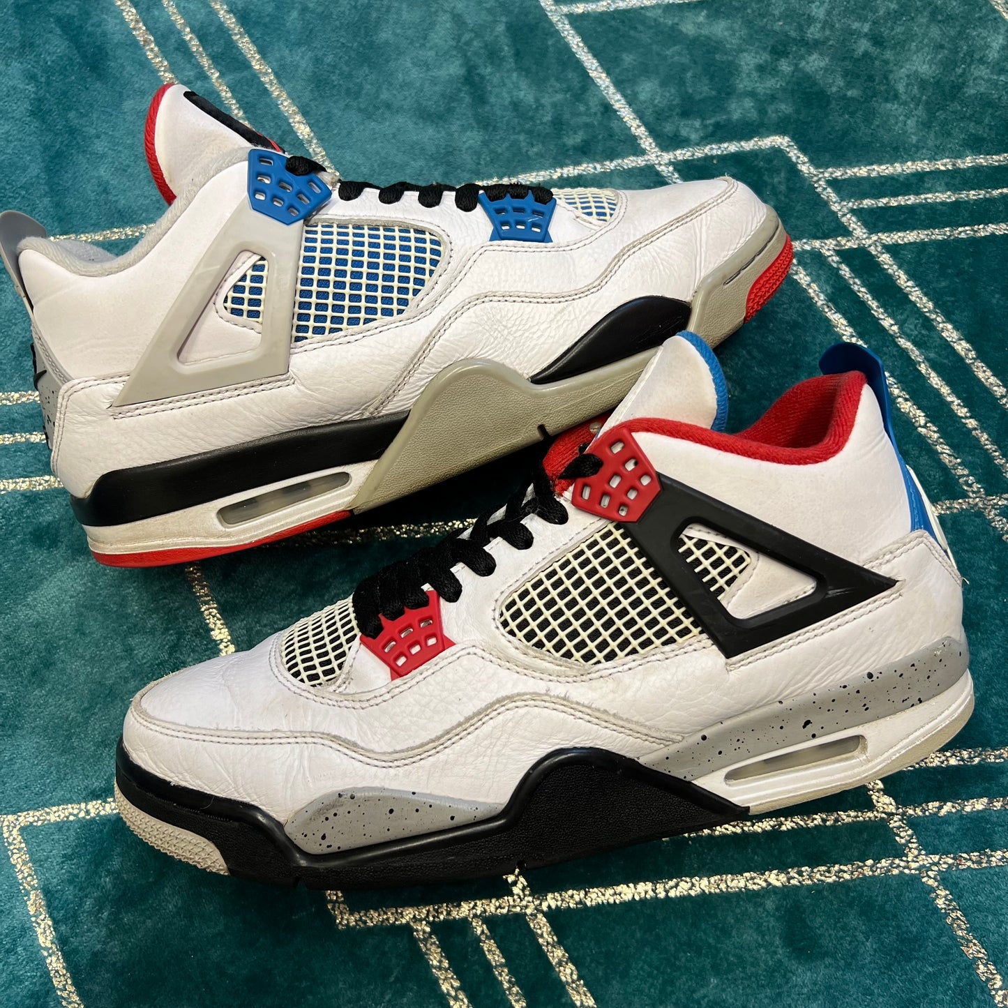 JORDAN 4 WHAT THE UK9.5 *PRE-LOVED*