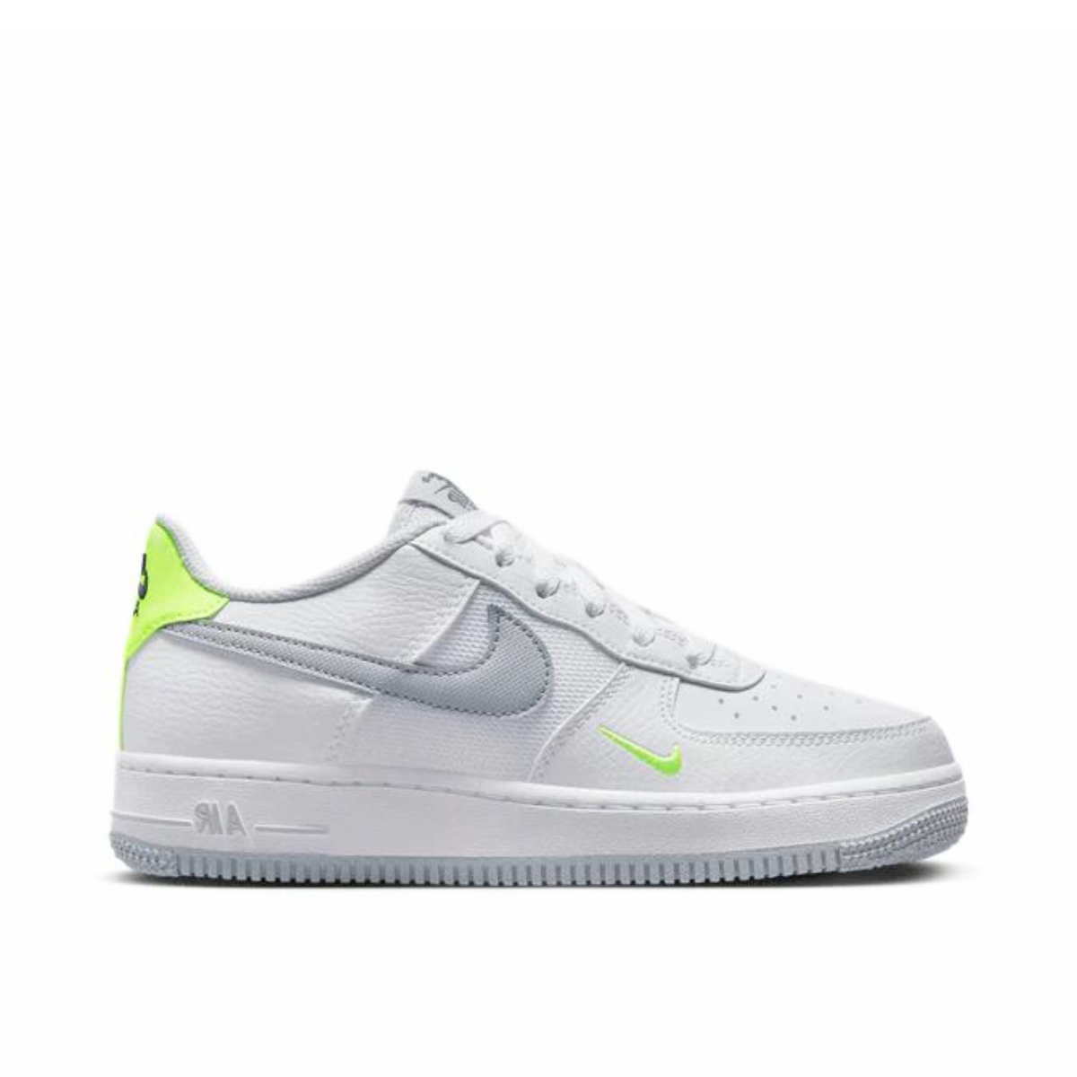 AIR FORCE 1 LOW WHITE GREY VOLT (GS)