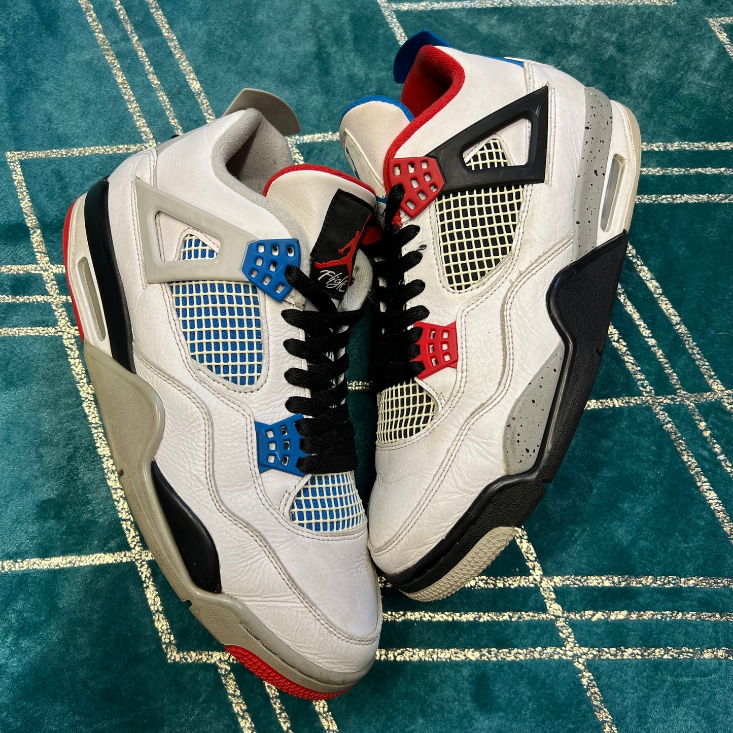 JORDAN 4 WHAT THE UK9.5 *PRE-LOVED*