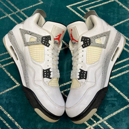 JORDAN 4 WHITE CEMENT 2016 UK10 *PRE-LOVED*