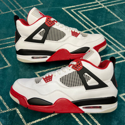 JORDAN 4 FIRE RED 2012 UK11 *PRE-LOVED*