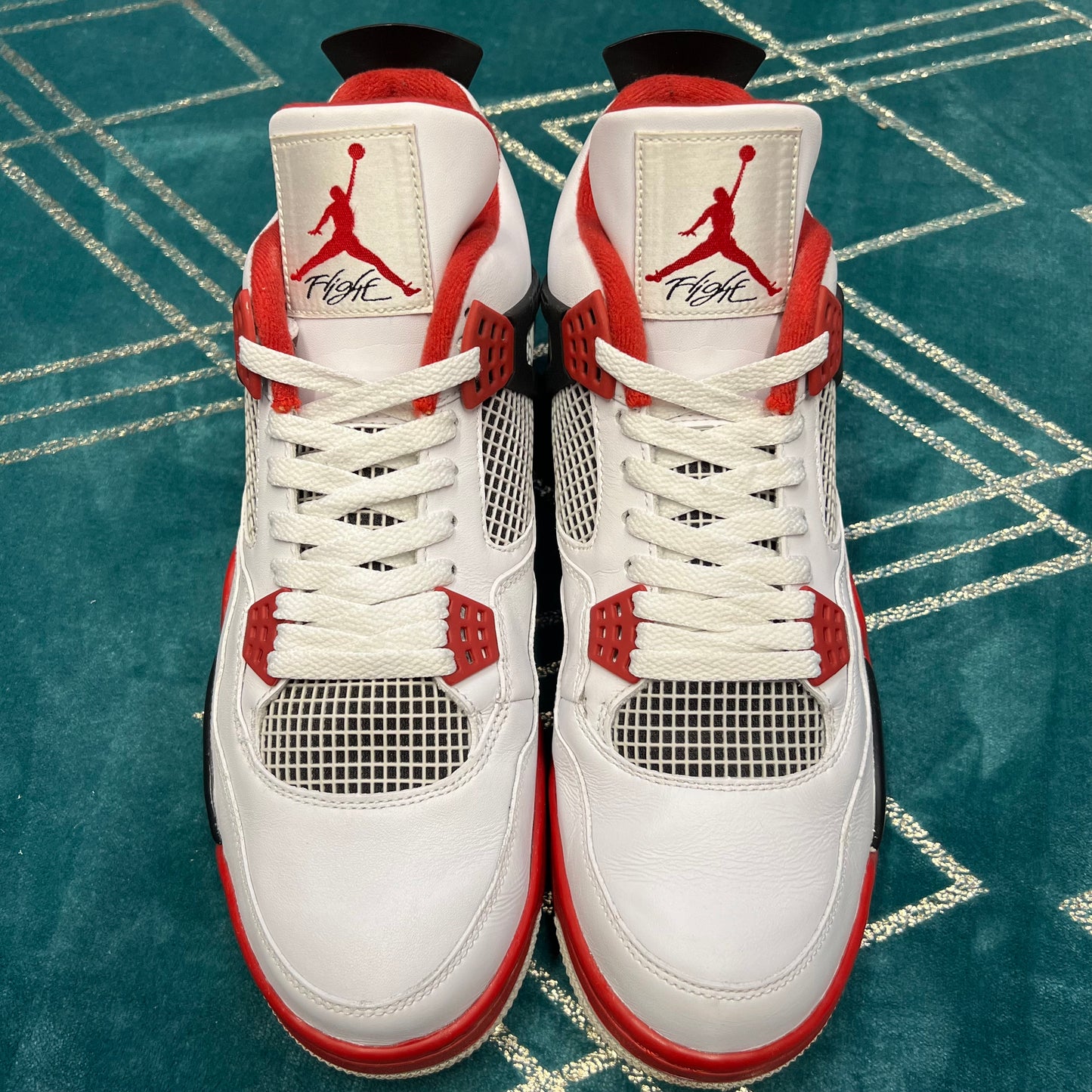 JORDAN 4 FIRE RED 2012 UK11 *PRE-LOVED*