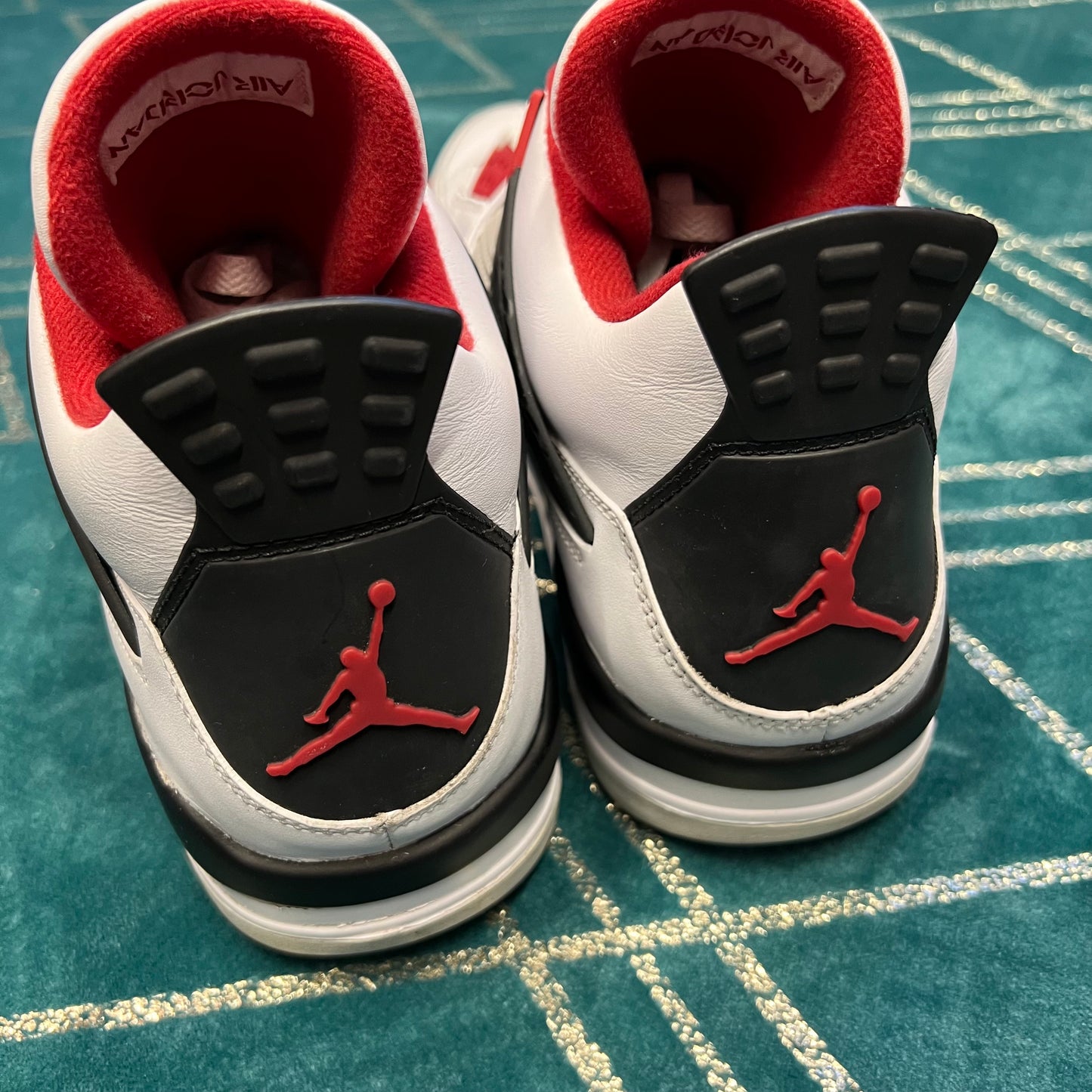 JORDAN 4 FIRE RED 2012 UK11 *PRE-LOVED*