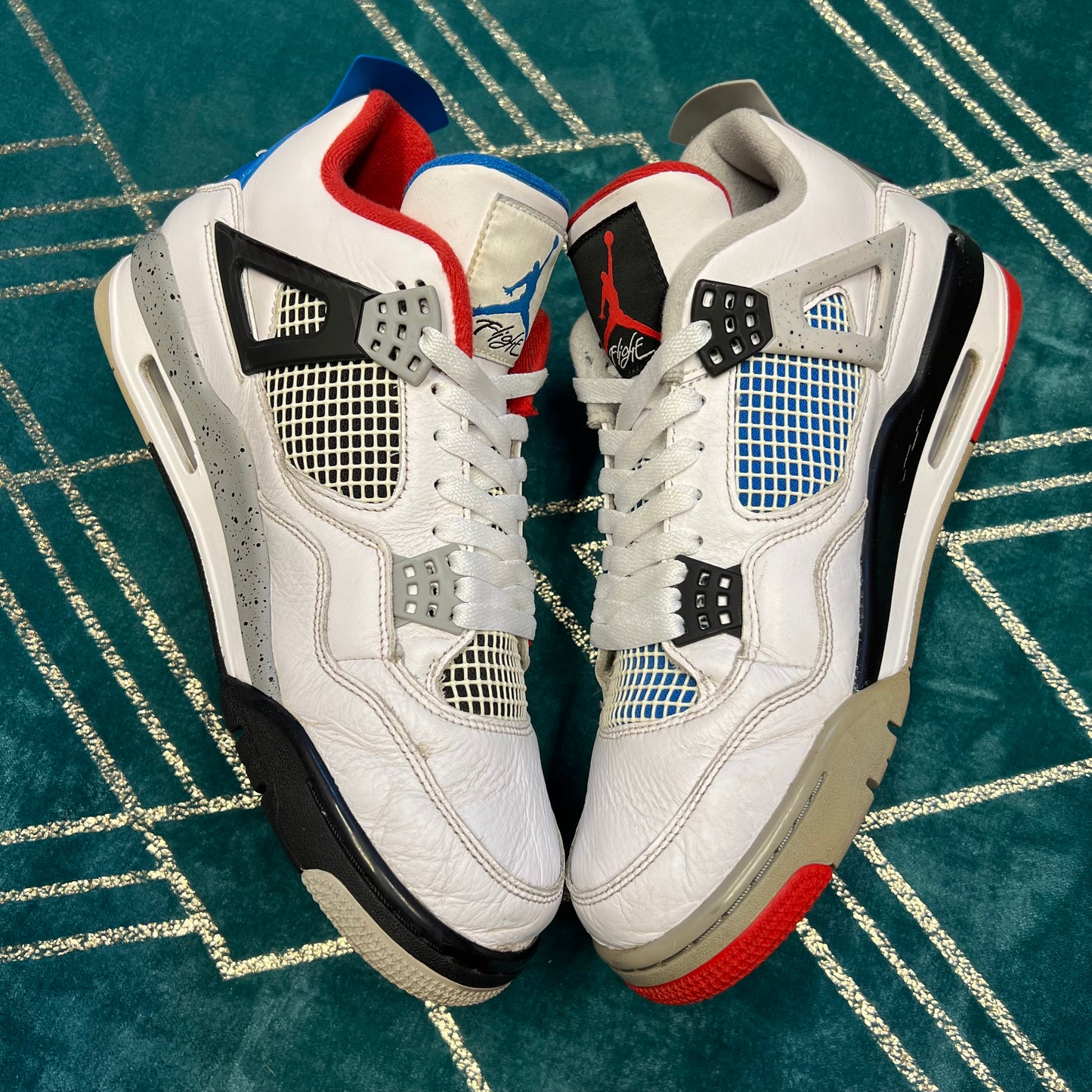 JORDAN 4 WHAT THE UK10.5 *PRE-LOVED*