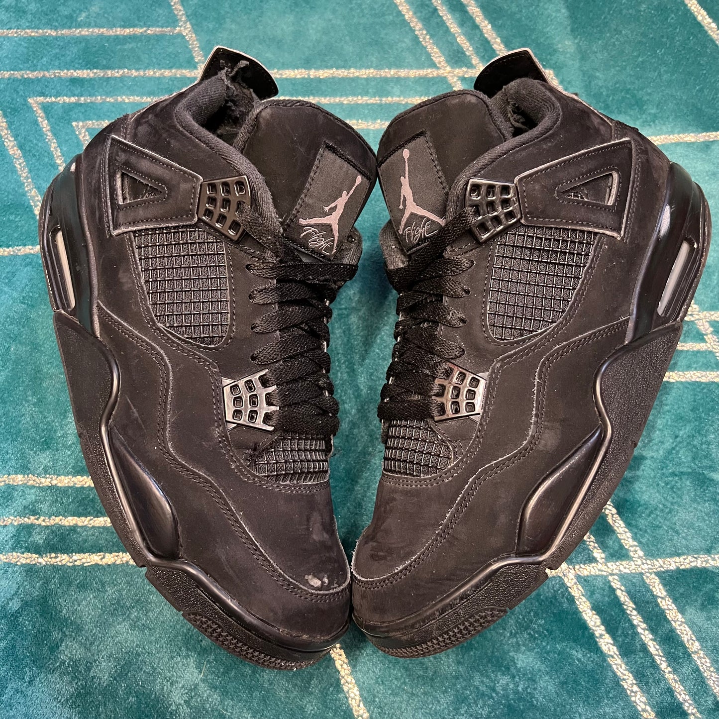 JORDAN 4 BLACK CAT 2020 UK9 *PRE-LOVED*