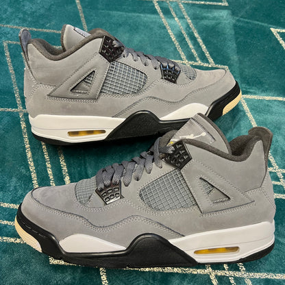 JORDAN 4 COOL GREY 2019 UK9 *PRE-LOVED*