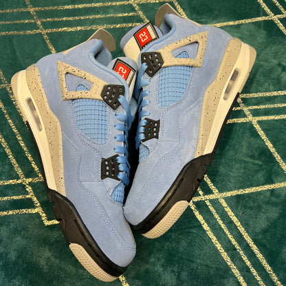 JORDAN 4 UNIVERSITY BLUE UK8 *PRE-LOVED*