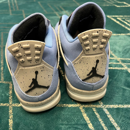 JORDAN 4 UNIVERSITY BLUE UK8 *PRE-LOVED*