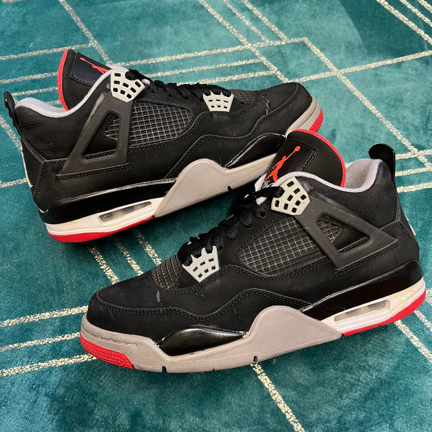 JORDAN 4 BRED 2012 UK7 *PRE-LOVED*