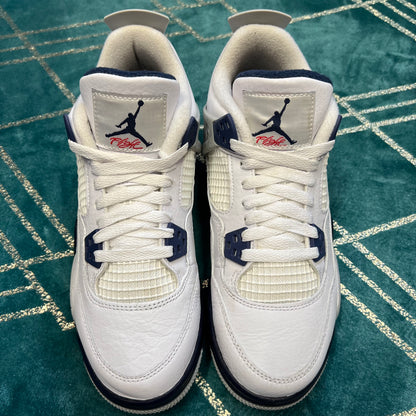 JORDAN 4 MIDNIGHT NAVY (GS) UK5.5 *PRE-LOVED*