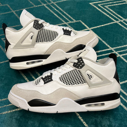 JORDAN 4 MILITARY BLACK UK12 *PRE-LOVED*