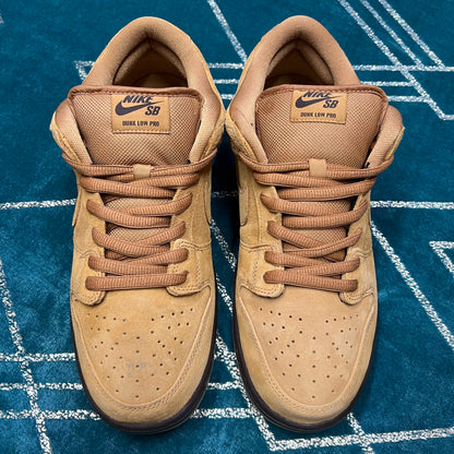 DUNK LOW SB WHEAT UK9.5 *PRE-LOVED*