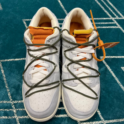 DUNK LOW OFF-WHITE LOT 22 UK9 *PRE-LOVED*