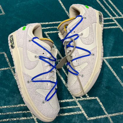 DUNK LOW OFF-WHITE LOT 32 UK8 *PRE-LOVED*