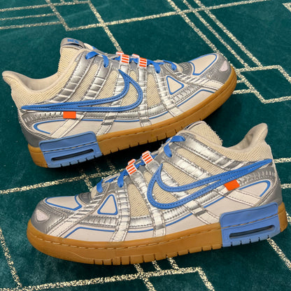 RUBBER DUNK OFF-WHITE UNC UK8.5 *PRE-LOVED*