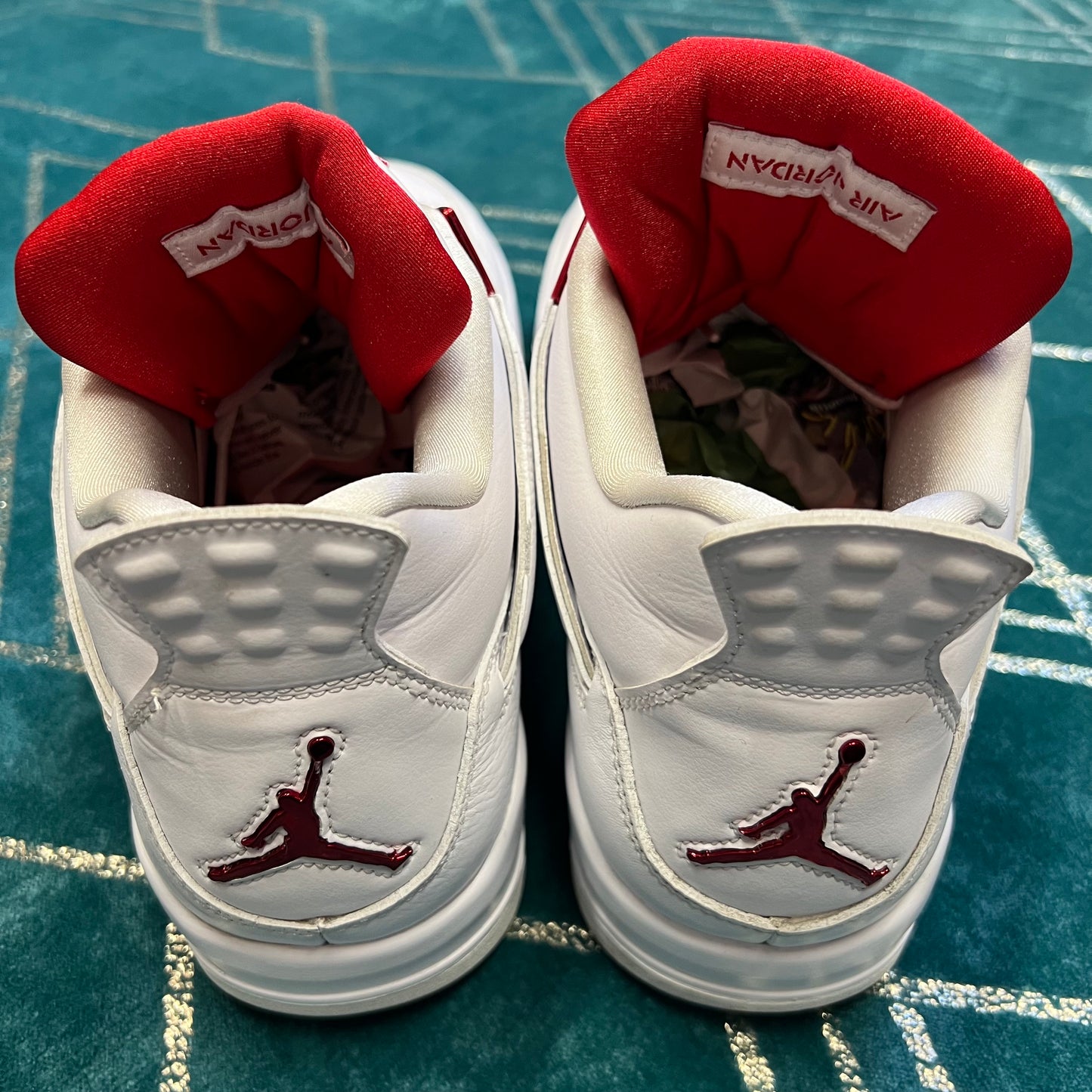 JORDAN 4 METALLIC RED UK11 *PRE-LOVED*