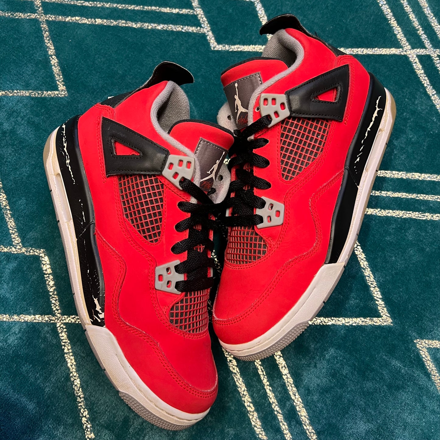 JORDAN 4 TORO BRAVO (GS) UK5.5 *PRE-LOVED*