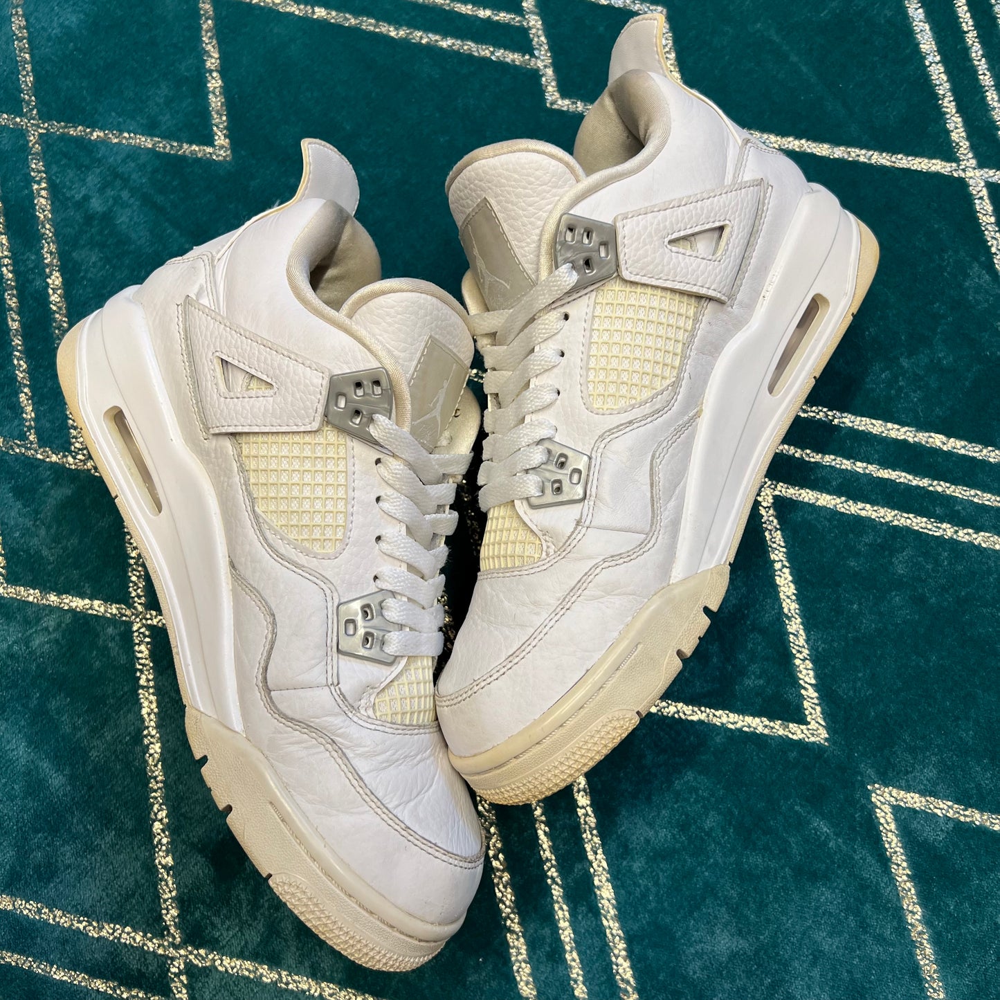 JORDAN 4 PURE MONEY 2016 (GS) UK6 *PRE-LOVED*