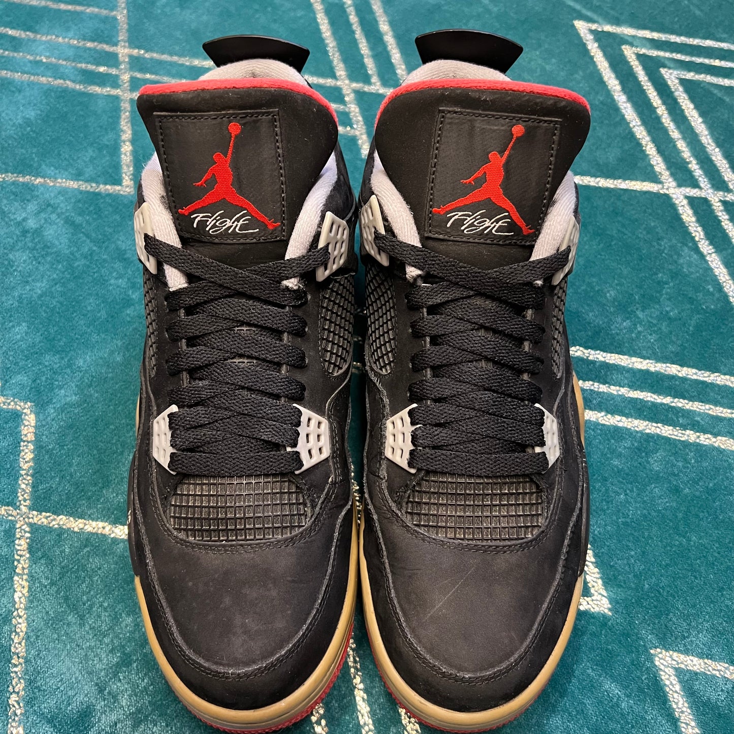 JORDAN 4 BRED 2012 UK9.5 *PRE-LOVED*