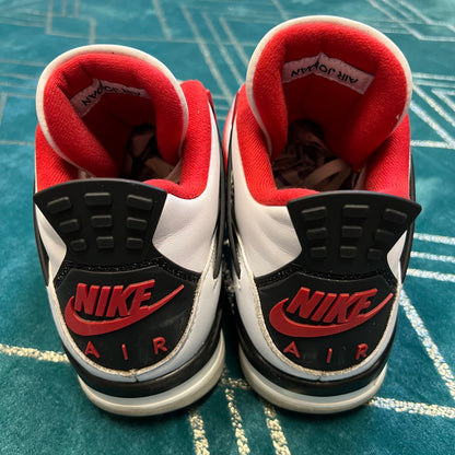 JORDAN 4 FIRE RED 2020 UK9 *PRE-LOVED*