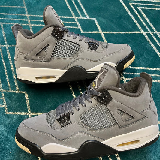 JORDAN 4 COOL GREY 2019 UK10.5 *PRE-LOVED*