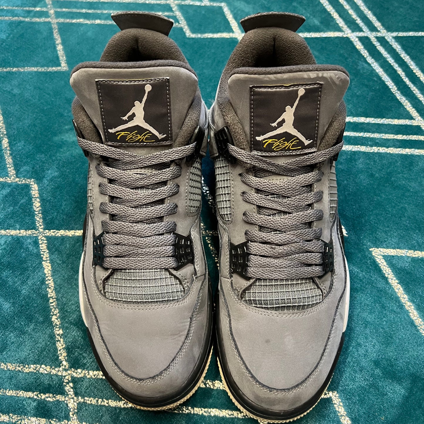 JORDAN 4 COOL GREY 2019 UK10.5 *PRE-LOVED*