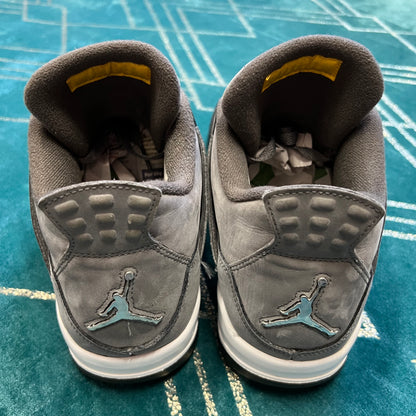 JORDAN 4 COOL GREY 2019 UK10.5 *PRE-LOVED*