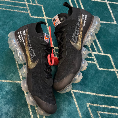 AIR VAPORMAX OFF-WHITE BLACK 2.0 UK11 *PRE-LOVED*