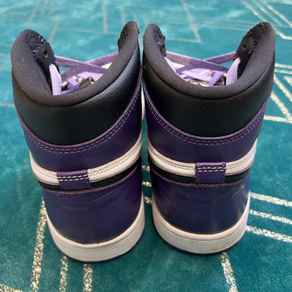 JORDAN 1 HIGH COURT PURPLE 2.0 UK7 *PRE-LOVED*