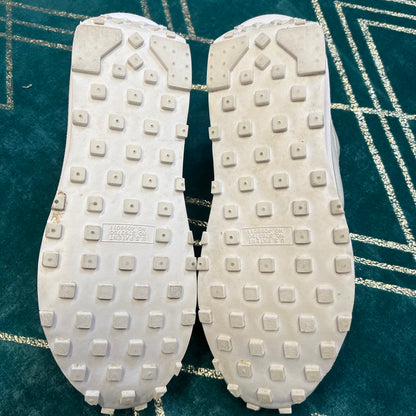 SACAI WAFFLE NYLON WHITE UK8 *PRE-LOVED*