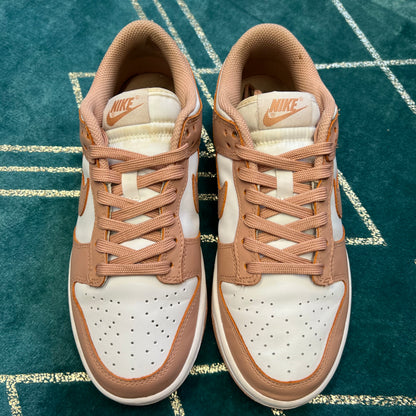 DUNK LOW ROSE WHISPER (W) UK5 *PRE-LOVED*