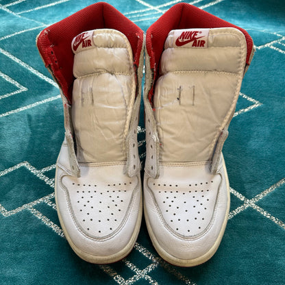 JORDAN 1 HIGH METALLIC RED UK8 *PRE-LOVED*