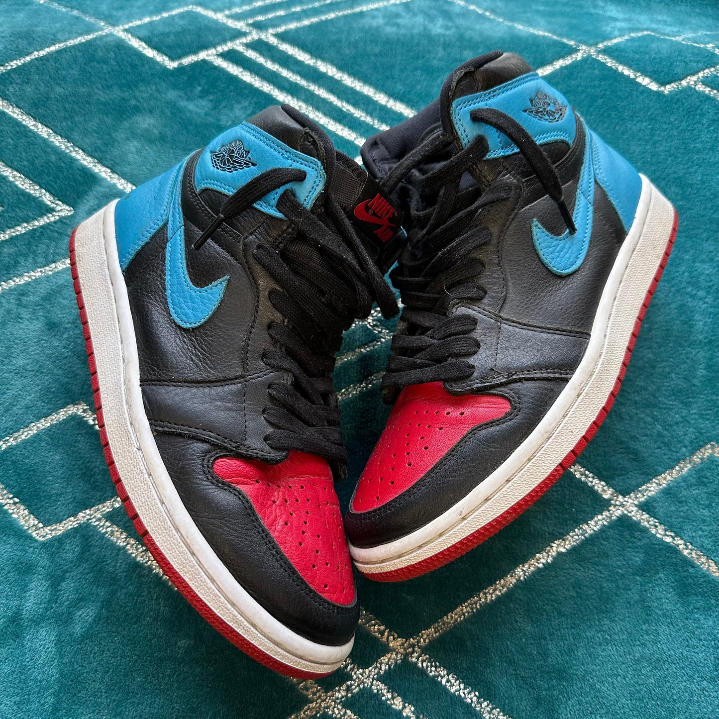 JORDAN 1 HIGH UNC TO CHI (W) UK5 *PRE-LOVED*