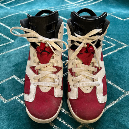 JORDAN 6 CARMINE 2013 UK5.5 (GS) *PRE-LOVED*