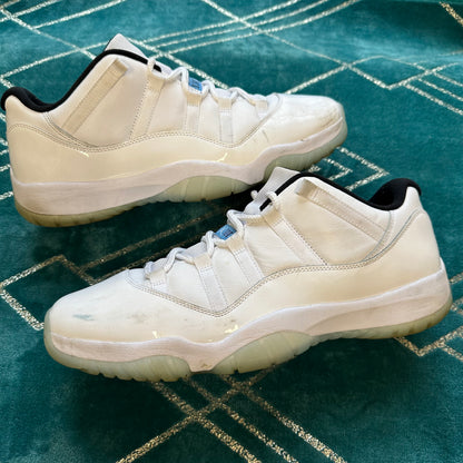 JORDAN 11 LOW LEGEND BLUE UK12 *PRE-LOVED*