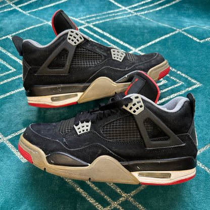 JORDAN 4 BRED 2012 UK7 *PRE-LOVED*