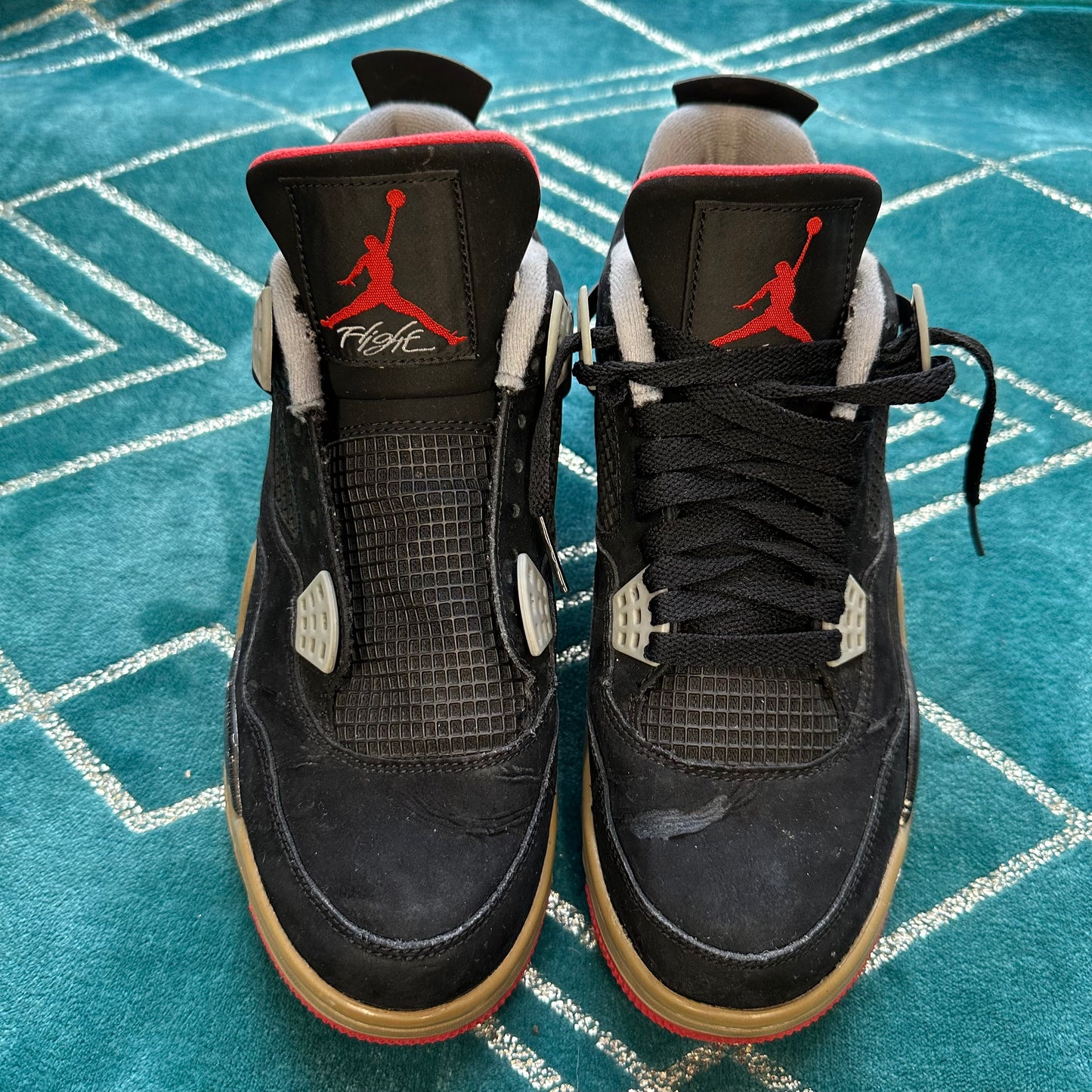 JORDAN 4 BRED 2012 UK7 *PRE-LOVED*