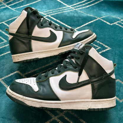 DUNK HIGH SPARTAN GREEN UK9 *PRE-LOVED*