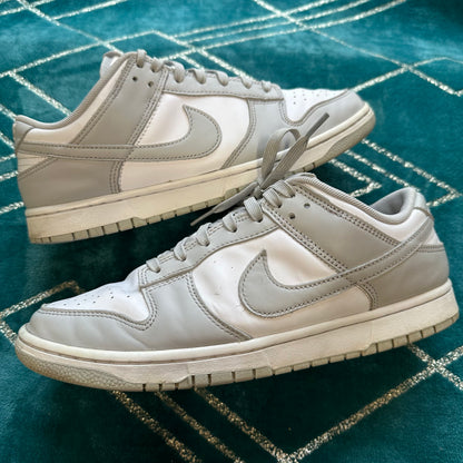 DUNK LOW GREY FOG UK9 *PRE-LOVED*