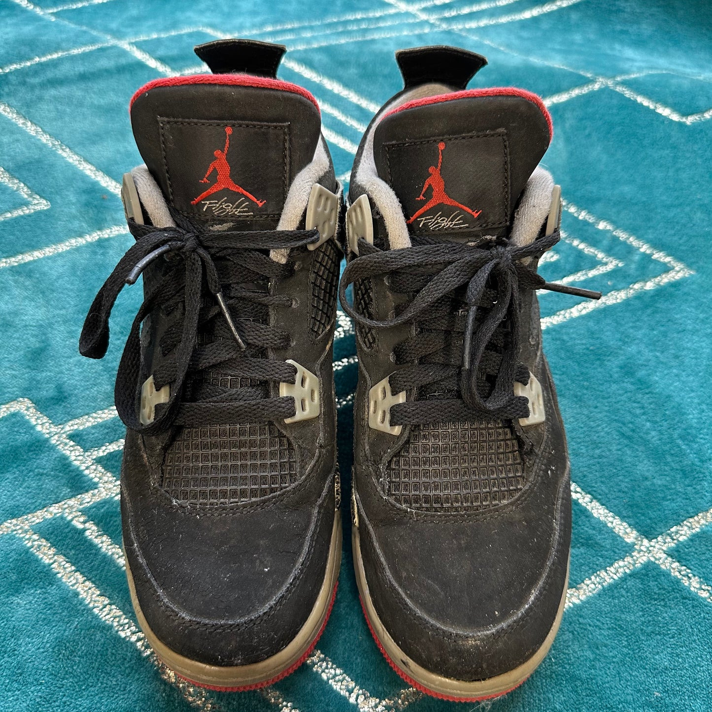 JORDAN 4 BRED 2012 (GS) UK4 *PRE-LOVED*