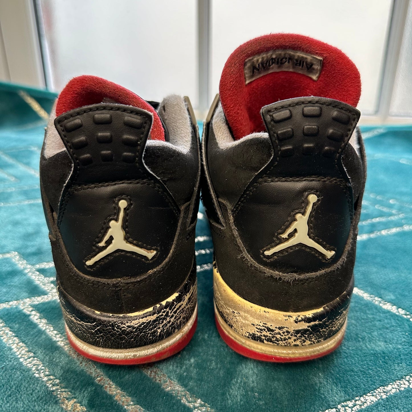 JORDAN 4 BRED 2012 (GS) UK4 *PRE-LOVED*