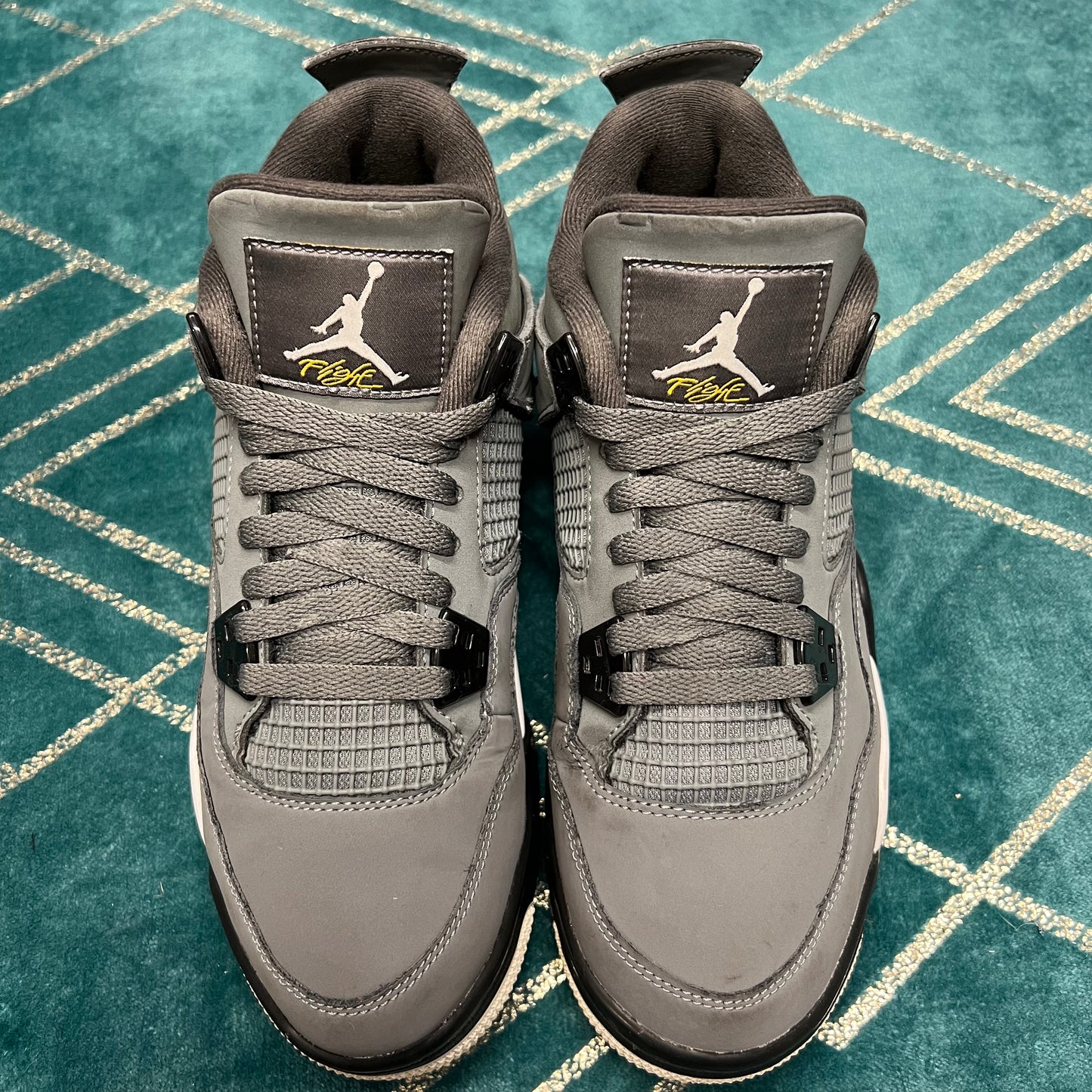 JORDAN 4 COOL GREY 2019 (GS) UK5.5 *PRE-LOVED*