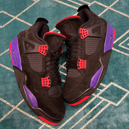 JORDAN 4 RAPTORS UK8 *PRE-LOVED*