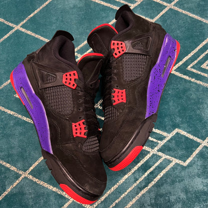 JORDAN 4 RAPTORS UK8 *PRE-LOVED*