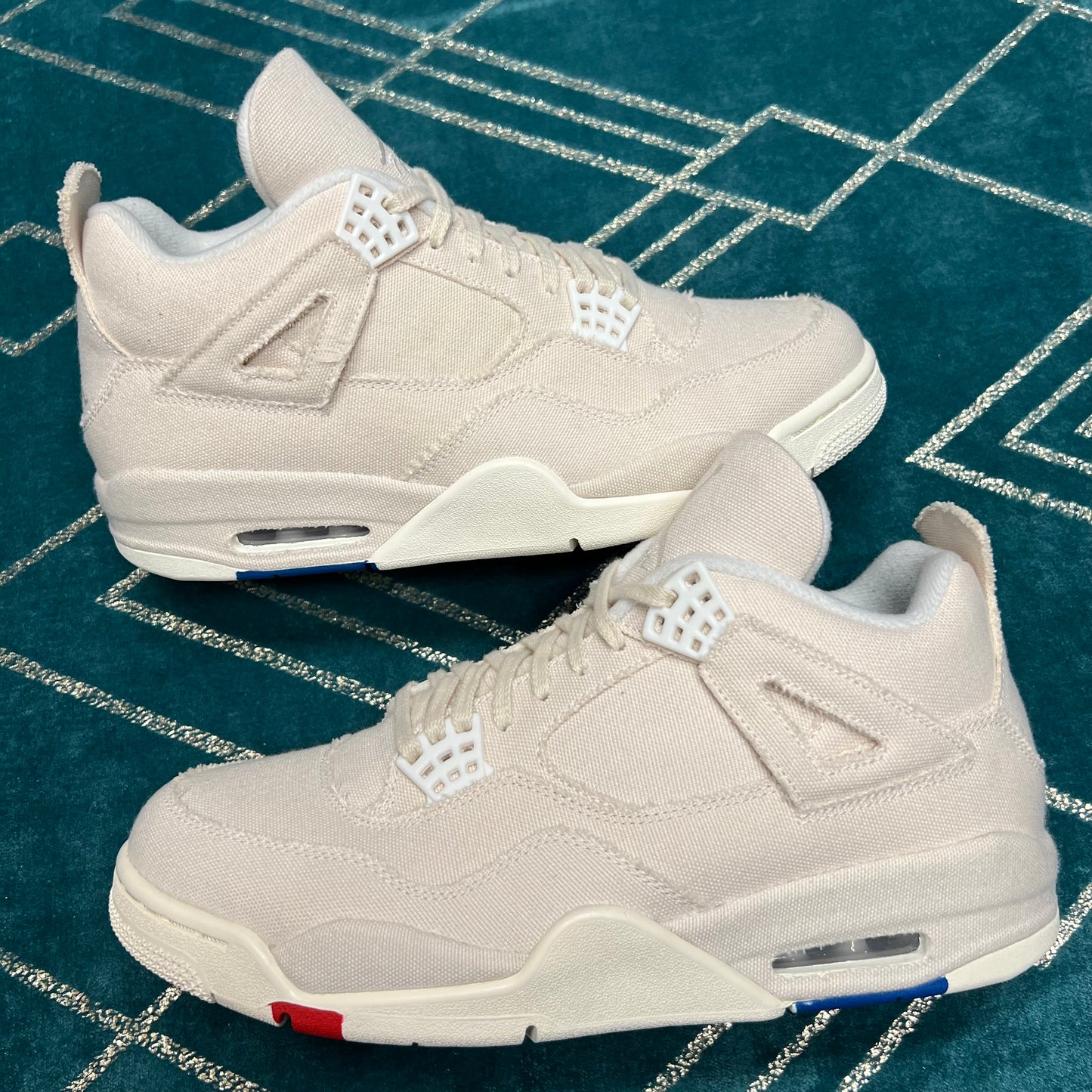 JORDAN 4 BLANK CANVAS (W) UK9.5 *PRE-LOVED*