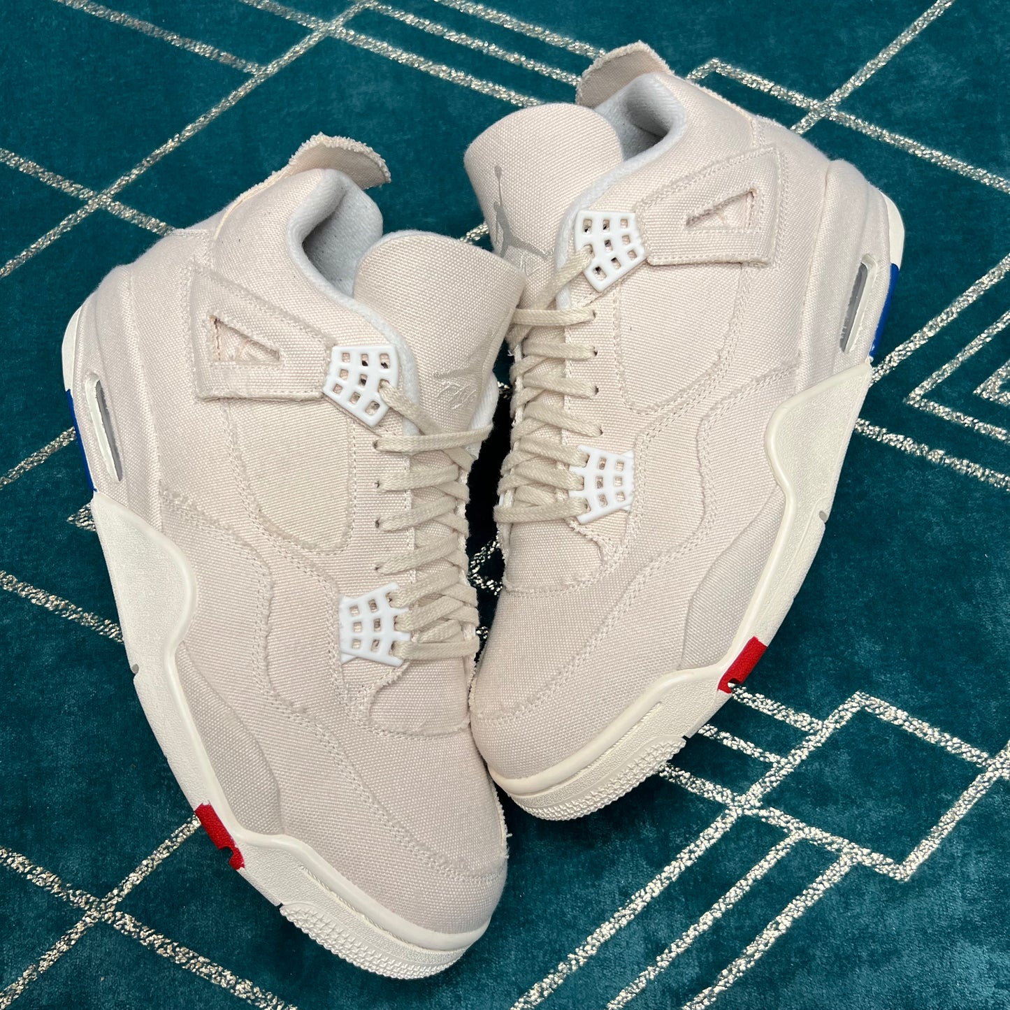 JORDAN 4 BLANK CANVAS (W) UK9.5 *PRE-LOVED*