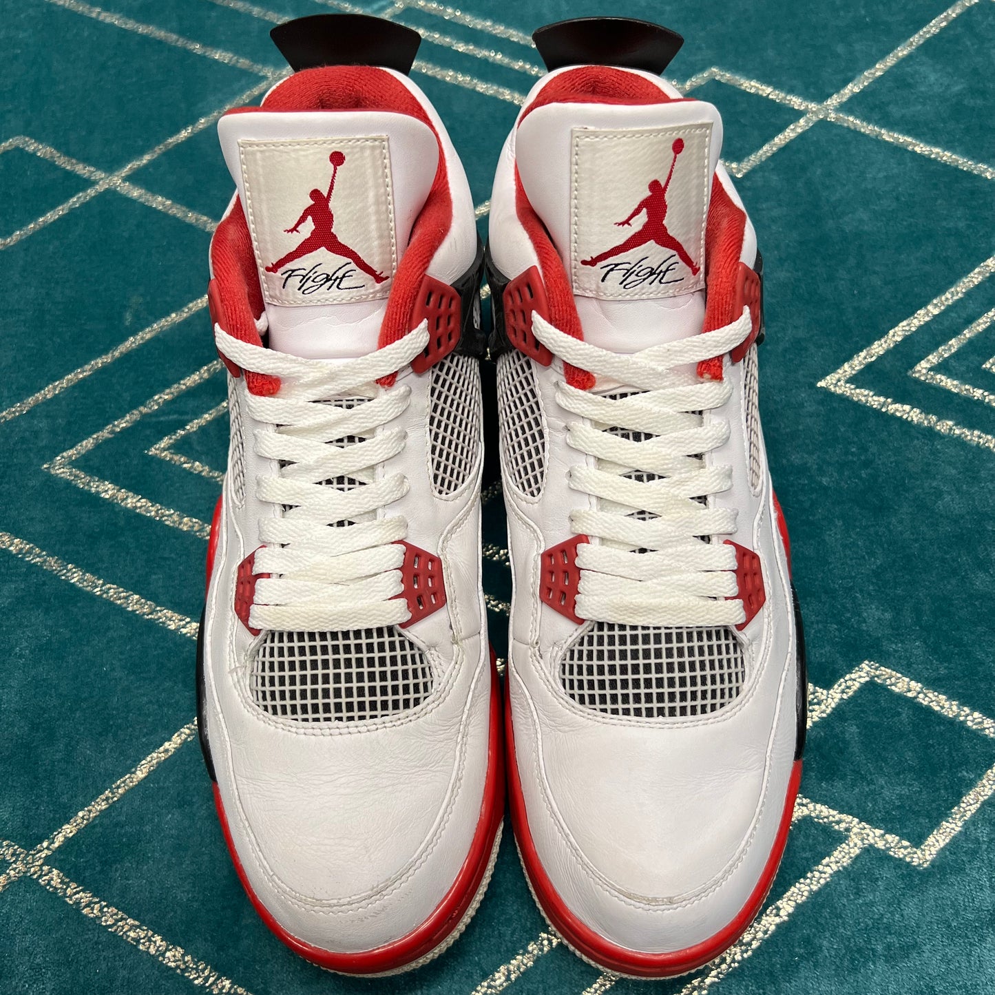 JORDAN 4 FIRE RED 2012 UK11 *PRE-LOVED*