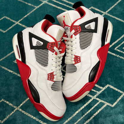 JORDAN 4 FIRE RED 2012 UK11 *PRE-LOVED*