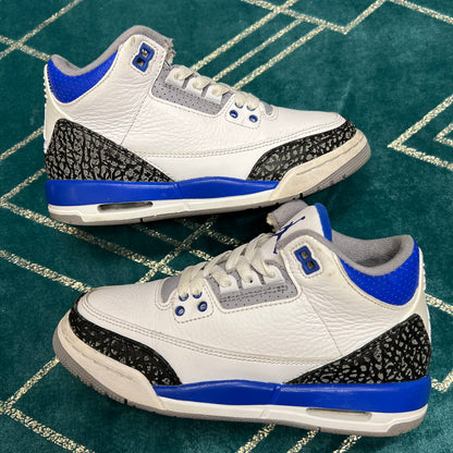 JORDAN 3 RACER BLUE UK3.5 *PRE-LOVED*