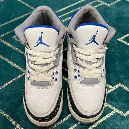 JORDAN 3 RACER BLUE UK3.5 *PRE-LOVED*